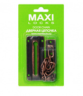 Дверная цепочка MAXI Locks DC-AC Медь