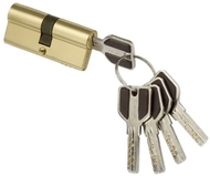 Личинка MSM C110 перфоключ ключ/ключ SB Матовая латунь