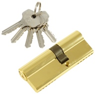 Цилиндровый механизм PLP N45/35 английский ключ/ключ PB Полированная латунь