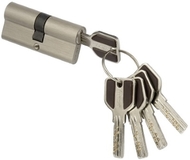 Личинка MSM C50/30 перфоключ ключ/ключ SN Матовый никель