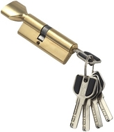 Личинка MSM CW70 перфоключ ключ/вертушка SB Матовая латунь