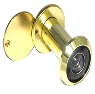Глазок дверной MAXI Locks DV3-3560-PB с шторкой 35-60мм Полированная латунь